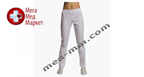 Купить Медицинские штаны белые №5 цена, характеристики, отзывы